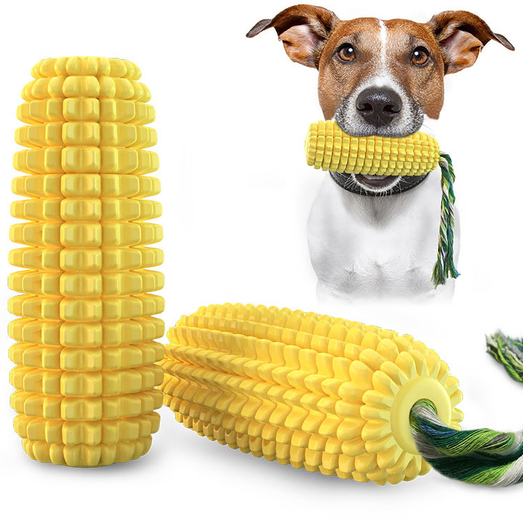 Corn Dog Stick - Jouets populaires et durables en caoutchouc