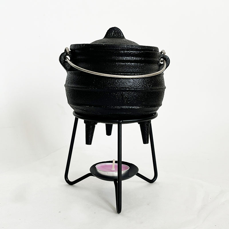 Chaudron en fonte avec support - Cast Iron Corn avis et prix
