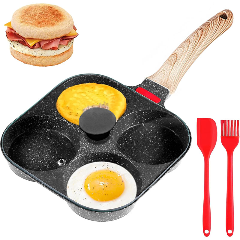 Poêle à œufs approfondie avec  - Mini Pancake Griddle avis et prix